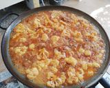 A picture of step 4 of Pork Rib and Cauliflower Paella.