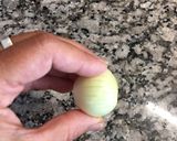 Foto del paso 1 de la receta: Cebollines agridulces en escabeche