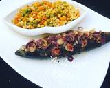 Pan grilled fish with vegetable saucematakin girki8 hoto