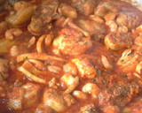 Foto del paso 10 de la receta: Pollo con calamares y gambas