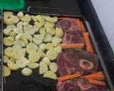 Foto del paso 2 de la receta: Osobuco con verduras a la plancheta