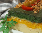 Foto del paso 10 de la receta: Pastel de 3 verduras -espinacas, calabaza y patatas-