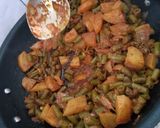 A picture of step 4 of String beans Sabji (Farasbi chi Bhaji).