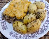 Gombás rakott húsok recept fázis 8 fotója