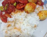 Foto langkah ke 4 dari resep Balado udang, telur puyuh dan petai.