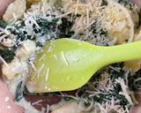 รูปขั้นตอนการทำที่ 4 ของ พายไส้ผักโขมเฟนเนลมันฝรั่งซอสเบเชเมล🥧🥔Spinach and Fennel-Potato Pie🥧