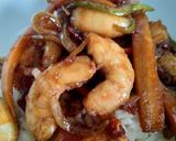 Une image de l'étape 6 de Crevette Sauce kung pao.