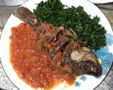 A picture of step 2 of Wet fried fish 😋.