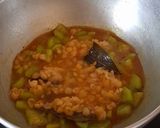 A picture of step 3 of Matar Dal Cucumber Curry.