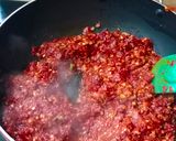 A picture of step 6 of Schezwan Chutney.