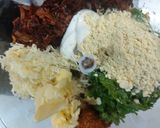 A picture of step 2 of Gola kabab.