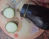 Foto del paso 2 de la receta: Ensalada de granada, berenjena y yogur
