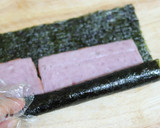 Foto langkah ke 4 dari resep Kimbap snail buat anak2, lagi rame di Korea. Gampang & Lucu!.