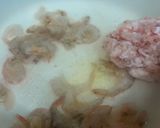 Hình bước làm 1 của món Canh mồng tơi mướp nấu tôm thịt