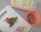 Foto langkah ke 2 dari resep Tumis Pepaya Muda.