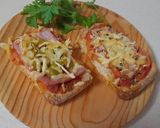 Foto del paso 4 de la receta: Mini pizzas de pan chapata -en airfryer-