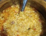 A picture of step 6 of Bhagar khichadi.