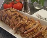 Pas rețetă Ceafă de porc umplută cu ciuperci champignon 6 fotografie