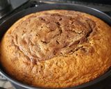 A picture of step 6 of Rompope Cake.