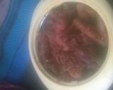 A picture of step 1 of Peppered chicken.