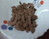 A picture of step 1 of Oreo Chocolate Balls.
