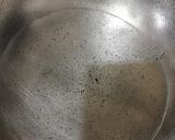 A picture of step 1 of Dahi channa chat.
