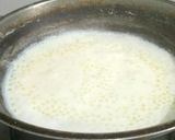 A picture of step 3 of Sago saffron kheer.