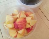 A picture of step 1 of Apple shake.