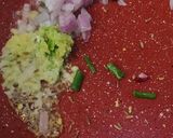 A picture of step 1 of Spicy sprouts masala sandwich.