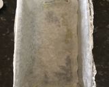 A picture of step 1 of Matcha castella cake.