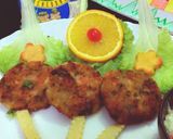 A picture of step 3 of Chicken and corn cutlets.