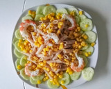 Foto del paso 2 de la receta: Ensalada de pasta integral y pepino