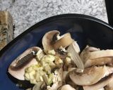 A picture of step 1 of Chicken and Rice with Mushroom Sauce.