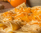 Foto del paso 2 de la receta: Crepes sin gluten rellenas de caqui
