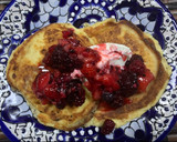 Foto del paso 4 de la receta: Hot Cakes Low Carb con Frutos Rojos