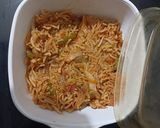 A picture of step 4 of Manchurian Fried Rice.