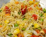 A picture of step 4 of Pink Vermicelli Upma.