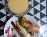 Foto langkah ke 1 dari resep Wedang jahe susu.