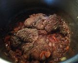 A picture of step 4 of Beef Cheeks in Bourguignonne Sauce.
