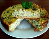 Foto del paso 8 de la receta: Tarta quiche de apio, manzana y Roquefort