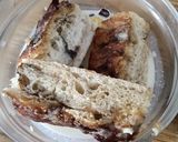 Foto del paso 3 de la receta: Torrijas de pan de focaccia de canela con ganache de chocolate blanco