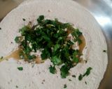 A picture of step 1 of Roghni paratha.