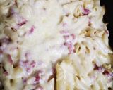 Pas rețetă Penne cu bacon și sos de smântână 4 fotografie