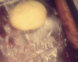 A picture of step 1 of Cinnamon rolls.
