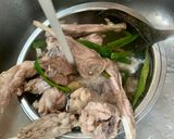 長年菜鮑魚排骨湯的食譜步驟1照片