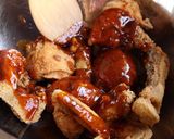 A picture of step 8 of Buffalo BBQ Fried Chicken (or Chicken Wings).