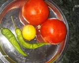 Tomato and gram sprouts chat recipe step 2 photo