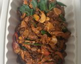 Foto langkah ke 7 dari resep Tumis kerang kupas pedas asam manis.
