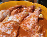 Foto del paso 3 de la receta: Pollo en achiote y Spaghetti