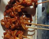 Foto langkah ke 5 dari resep Sate Jamur Tiram.